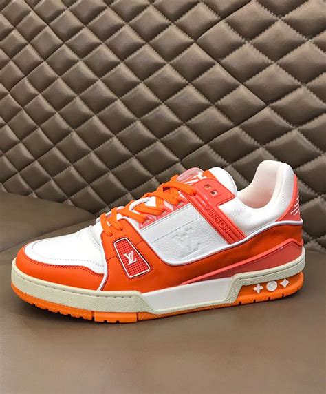 louis vuitton trainers orange|louis vuitton trainers transparent.